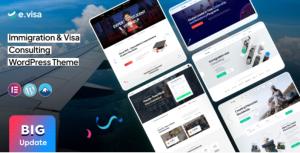 Evisa - Immigration and Visa Consulting WordPress Theme